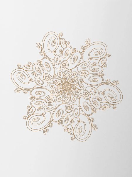 Sun in volutes