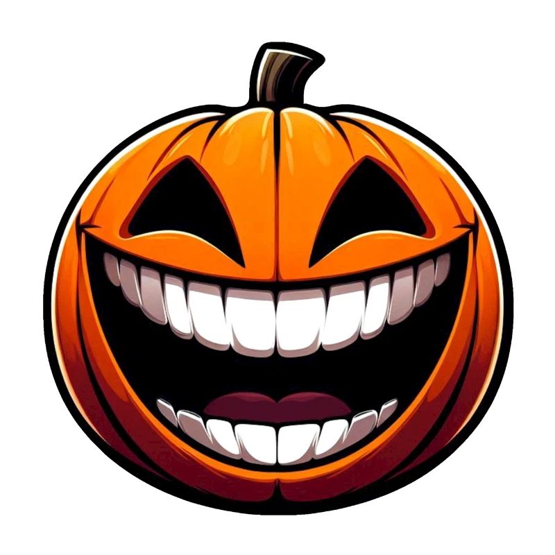 Big Smile Jack O Lantern - Halloween October
