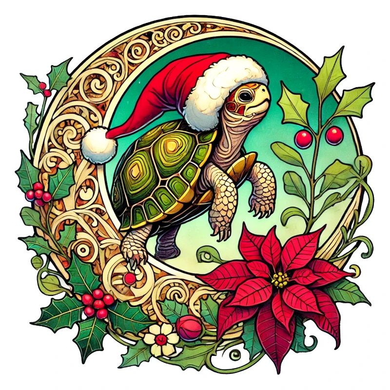Tortue de Noël