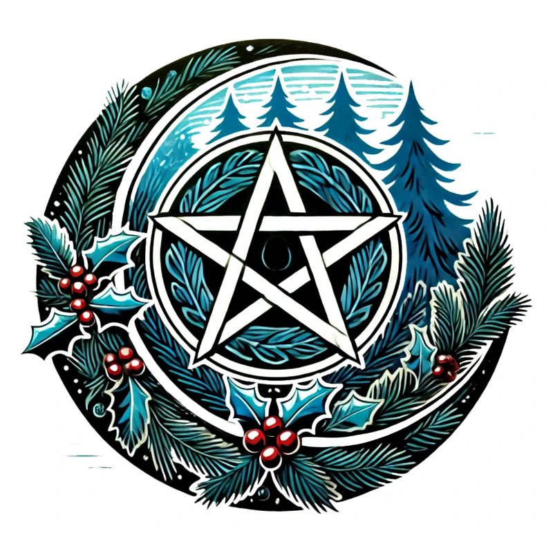 Yule Pentacle