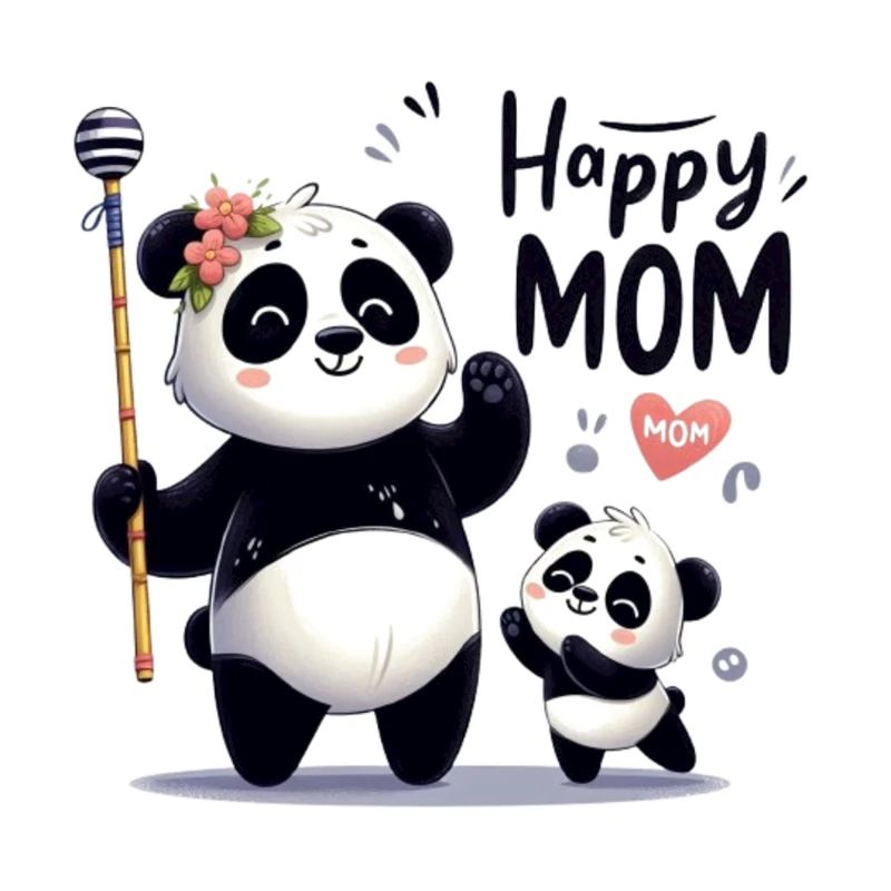 Panda mom