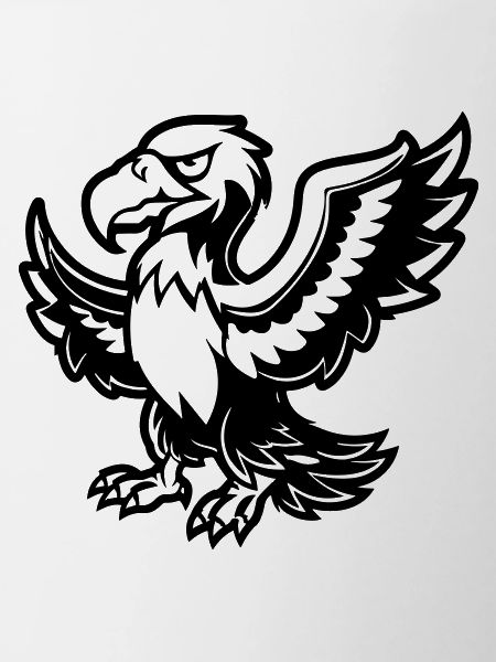 Aigle Bande Dessinée Animal