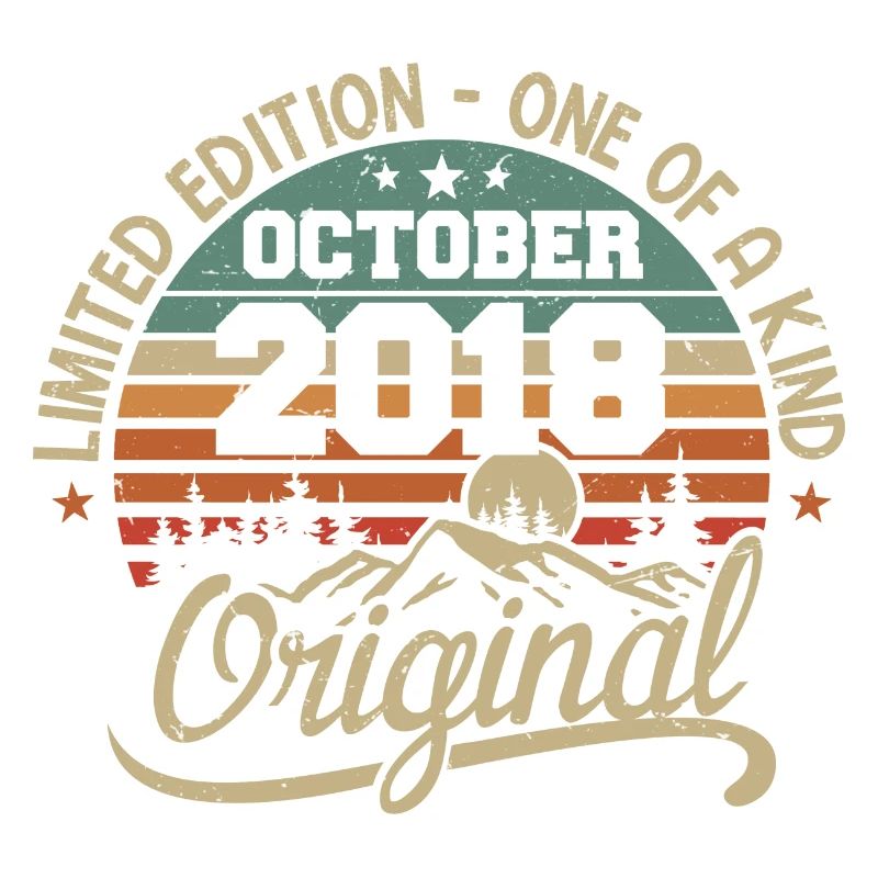 October 2018 - Legends Are Born In October 2018