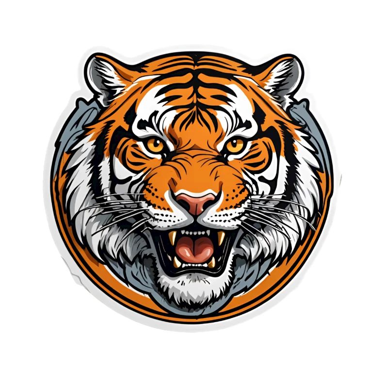Dynamischer Tiger