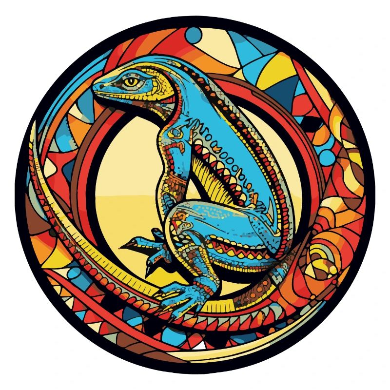 Bande dessinée Lézard