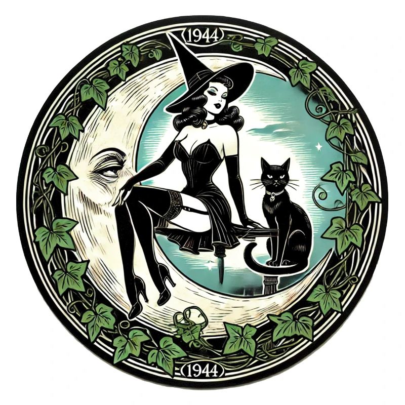 Pin-up Sorcière