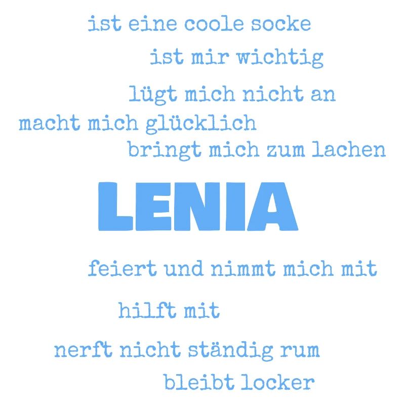 Lenia comme dicton