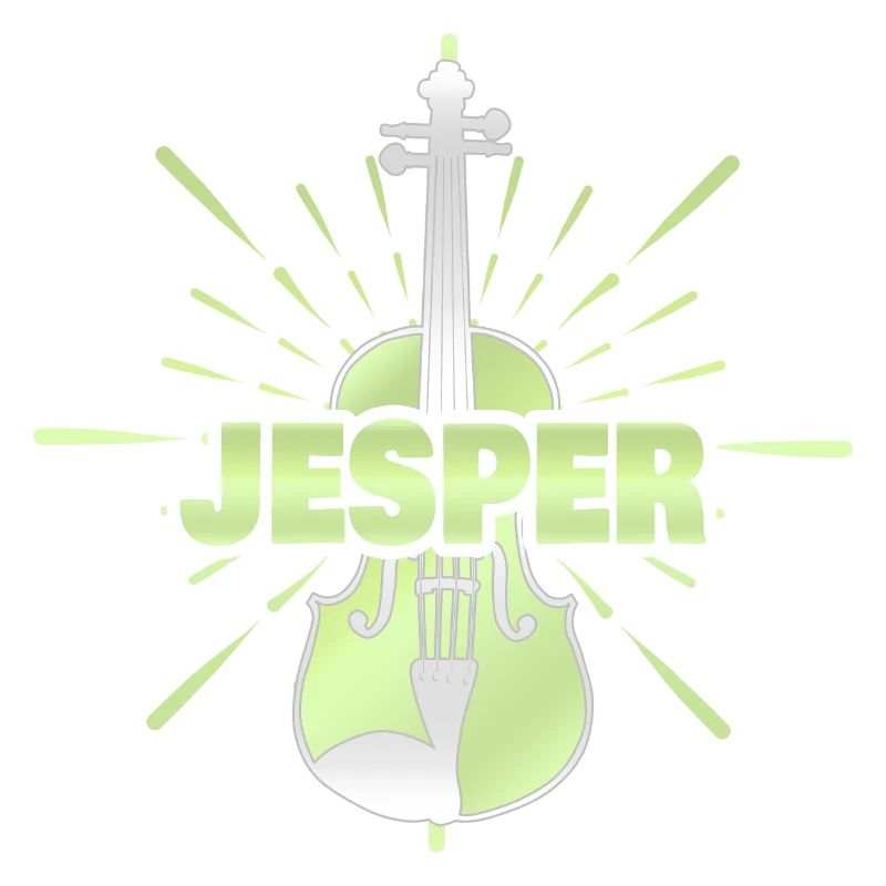 Jesper comme instrument à cordes