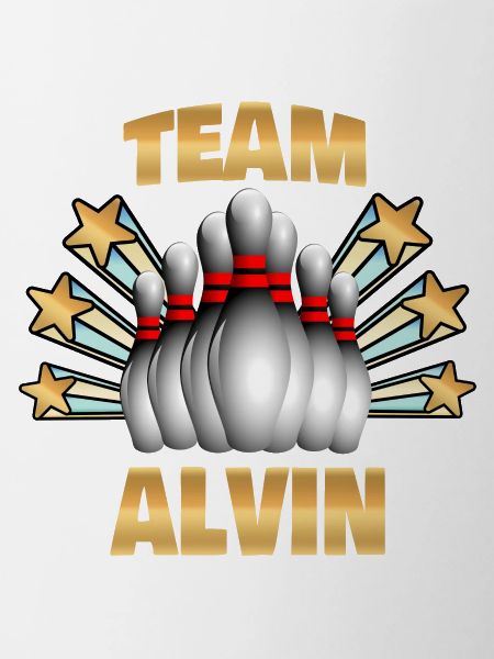 Alvin as bowling