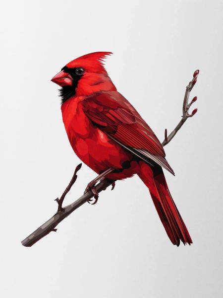Red Cardinal Vogel