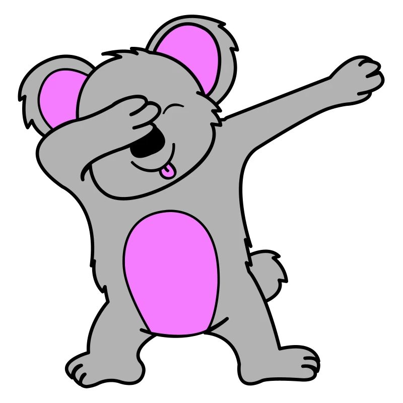 koala dabbing 02