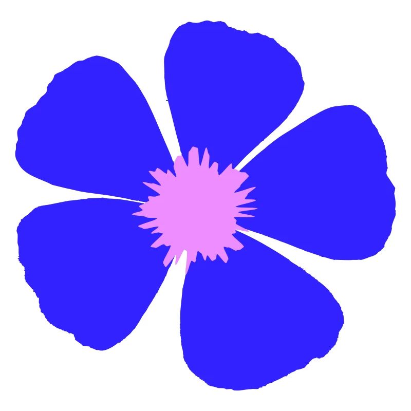 Blue Beautiful Flower Spring Summer Nature Flowers