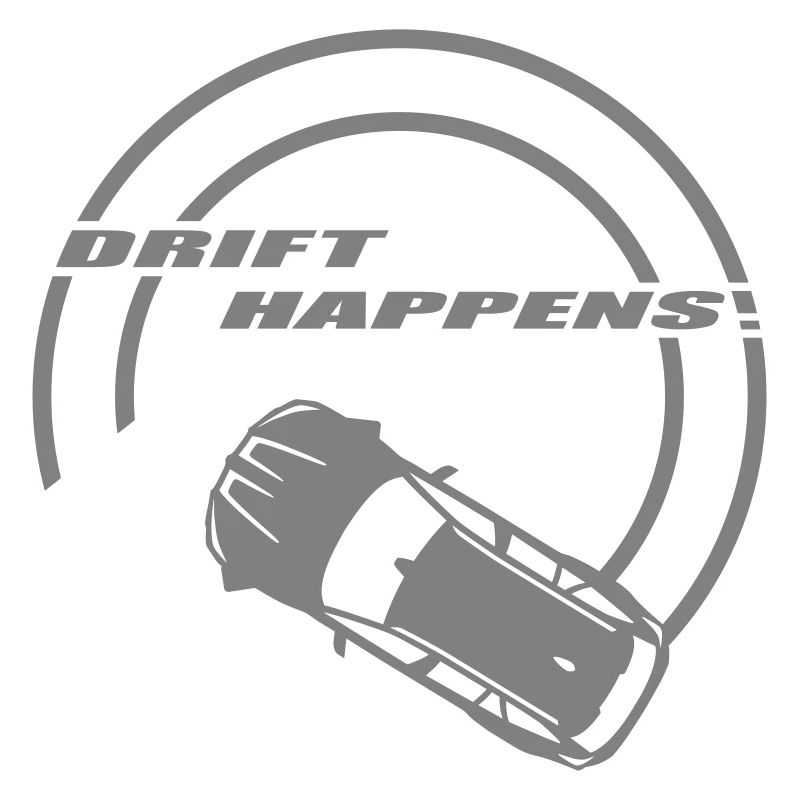"drift happens!" unicolor