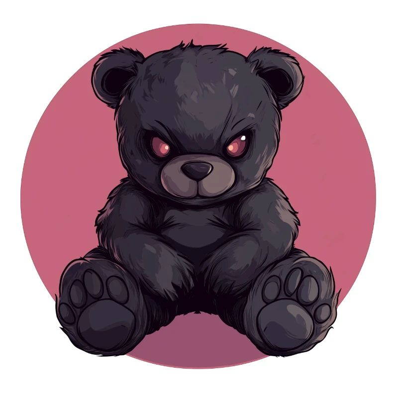 Furchtloser Teddybär: Dunkelheit mit Stil