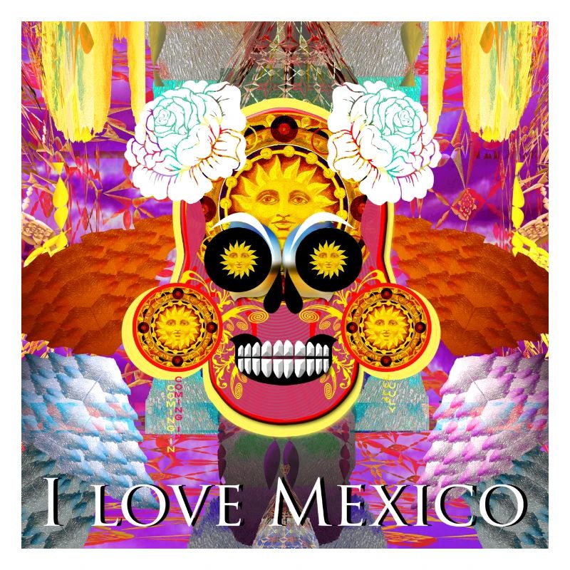 Mexiko Schädel