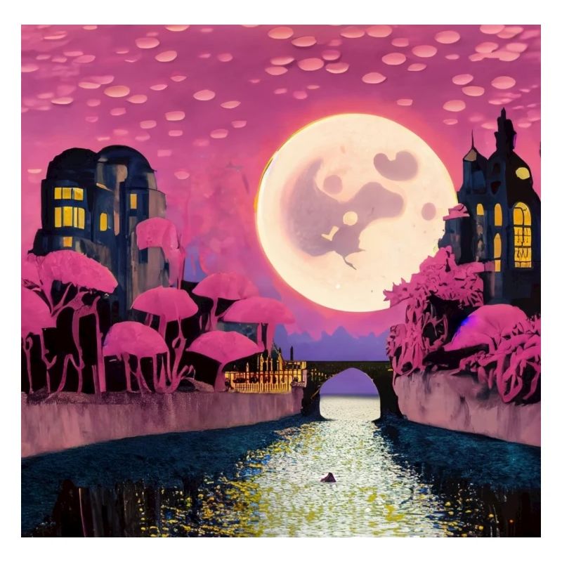 Pink moon