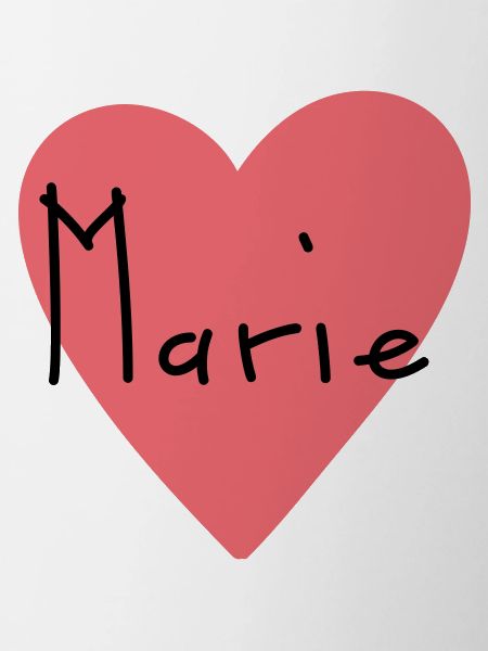First name Marie Gift