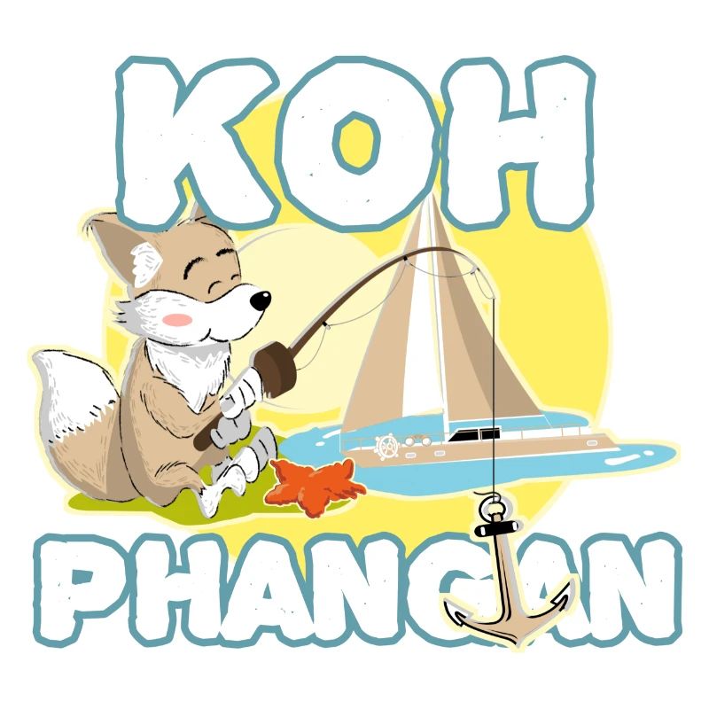 Voile Pêche k8h phangan