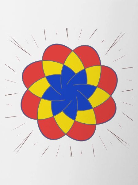 Abstrait avec un motif