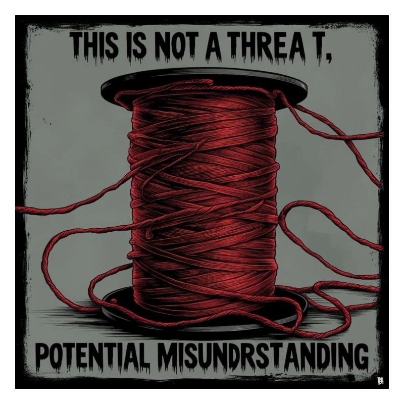 This is not a threat