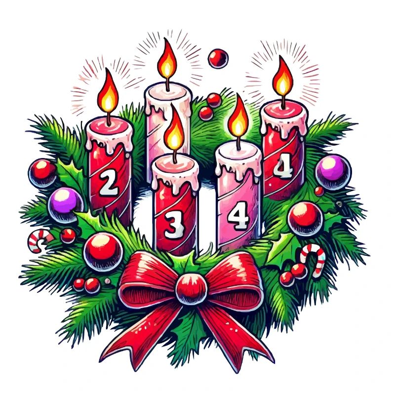 Advent wreath