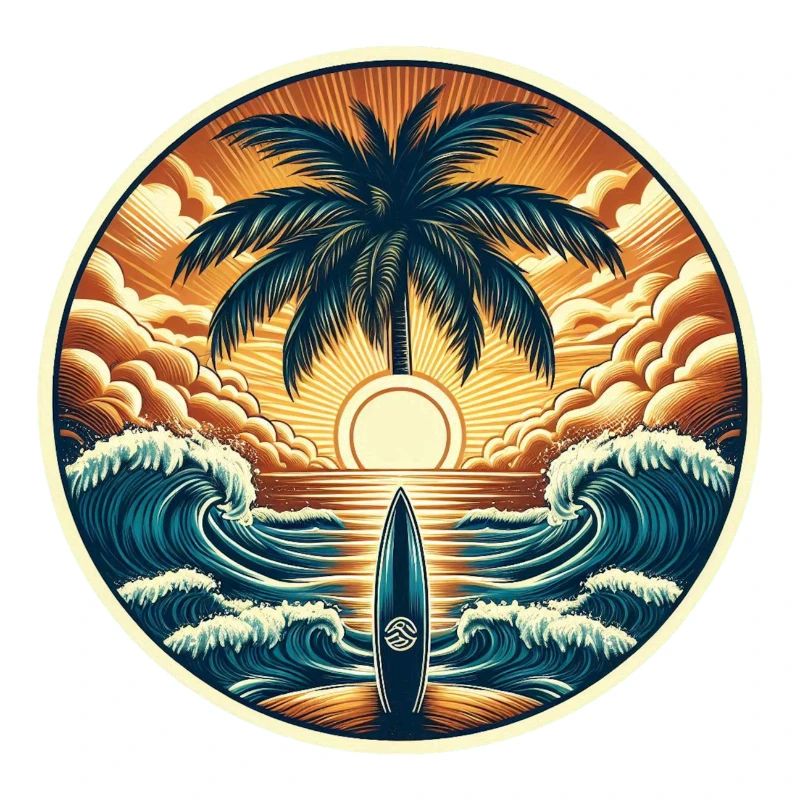 Logo du surfeur