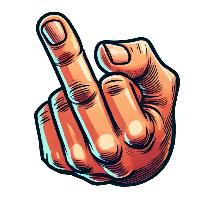 Middle finger