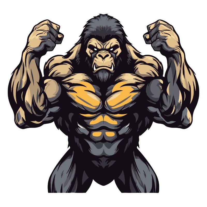 Gorilla Muscles Workout