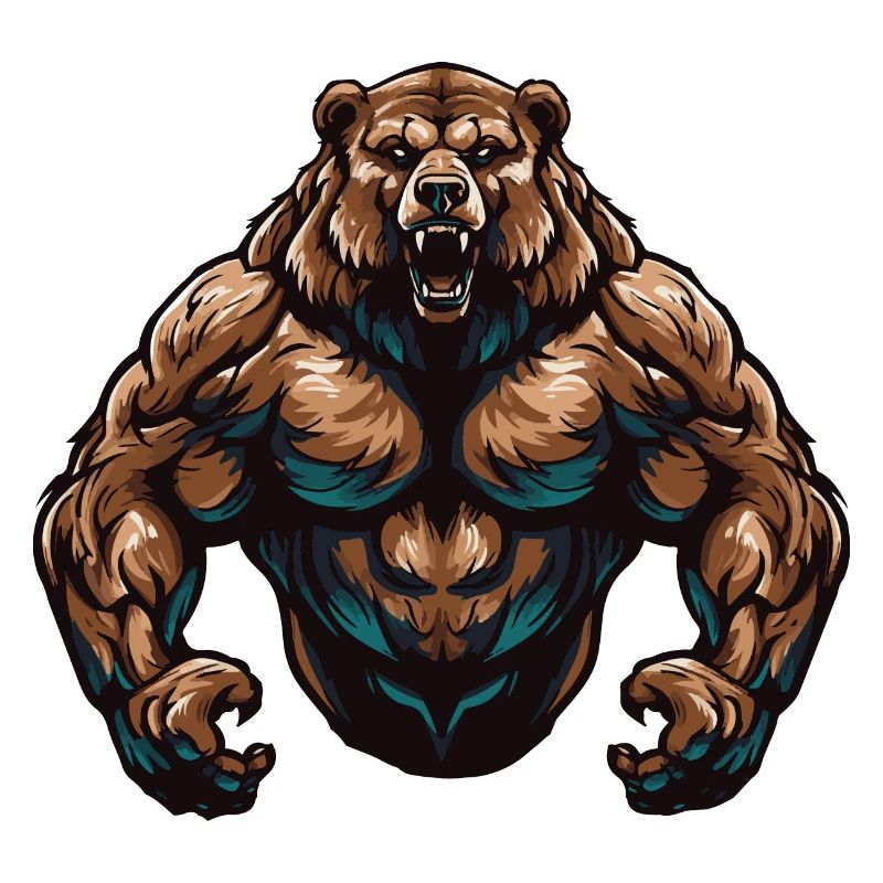 Muscles du grizzli