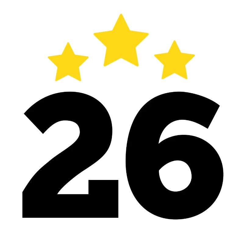 26 Years Star - 26th Anniversary Gift