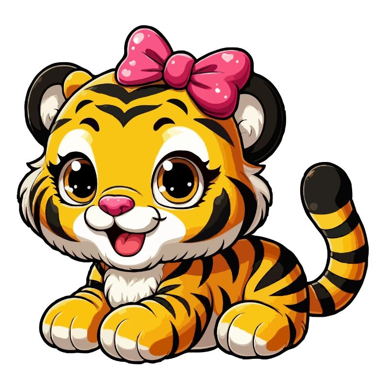 Fille tigre