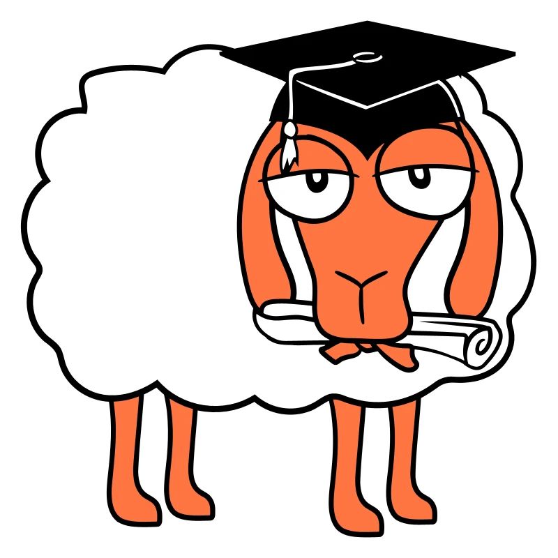 Mouton École Certificat Diplôme Universitaire Abi Étudiants