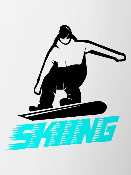 skiing