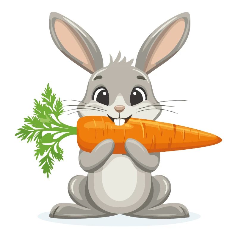S’amuser à grignoter avec Hoppelhase