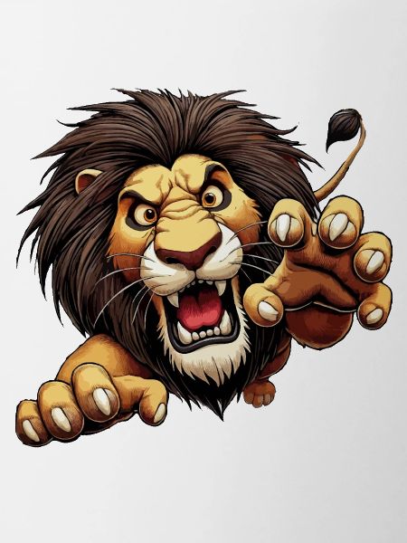Leo attacks