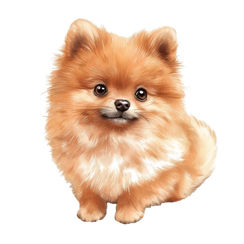 Bébé de Poméranie