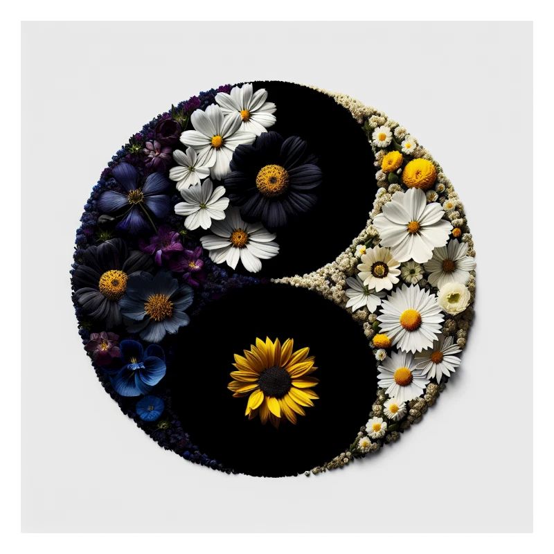 Ying Yang Flowers