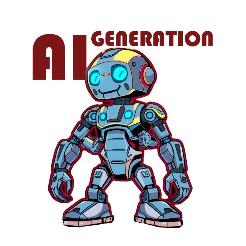 AI-GENERATION – Futuristic Robot Comic Style