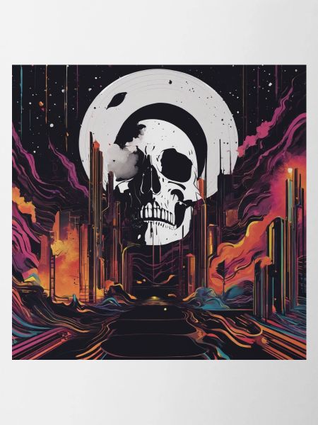 Totenkopf bunt