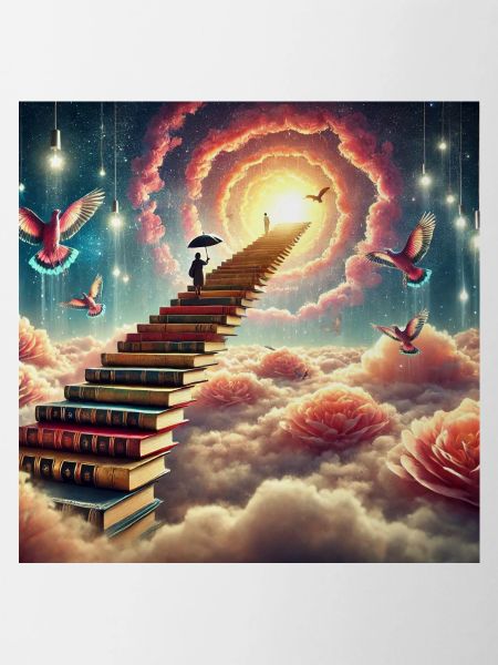 Die Treppe der Bücher