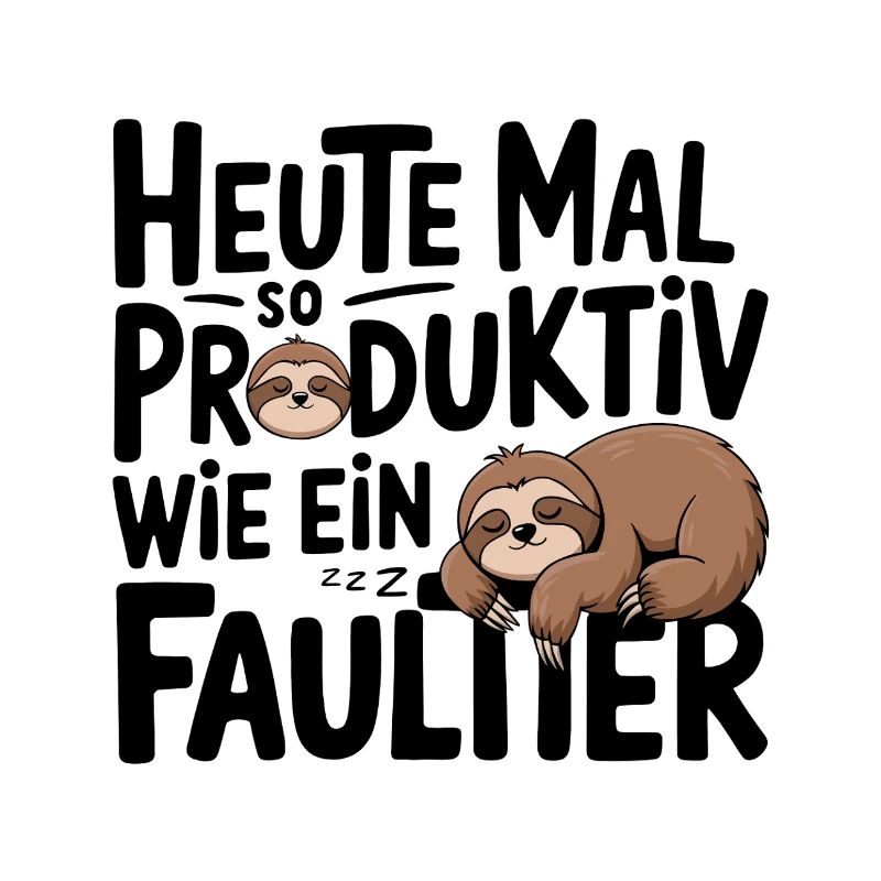 Productive sloth-style