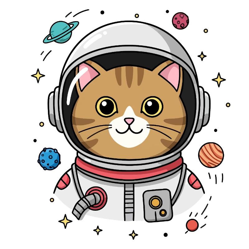 Chat astronaute