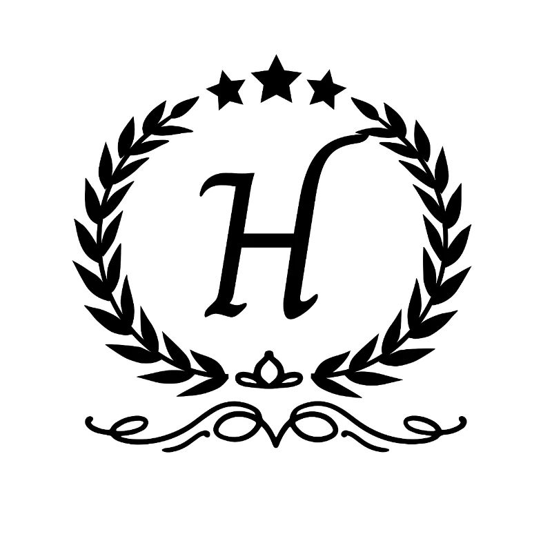 Letter h crown