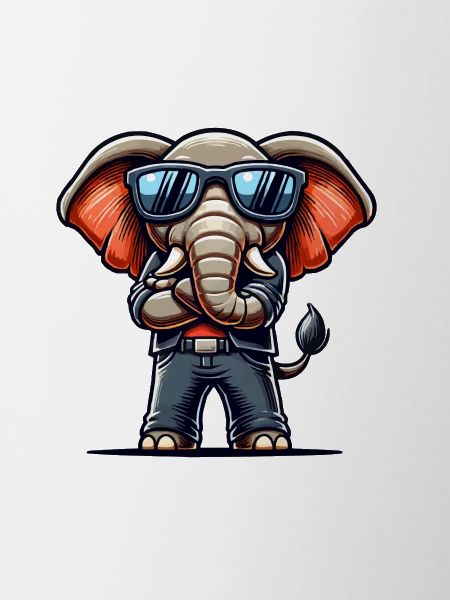 Elephant Comic Sunglasses
