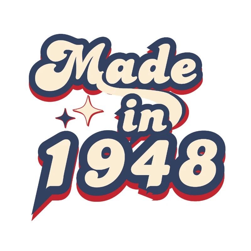 Made in 1948 Retro