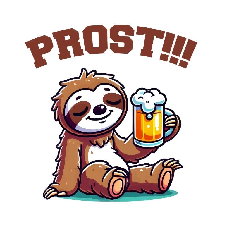 faultier bier comic