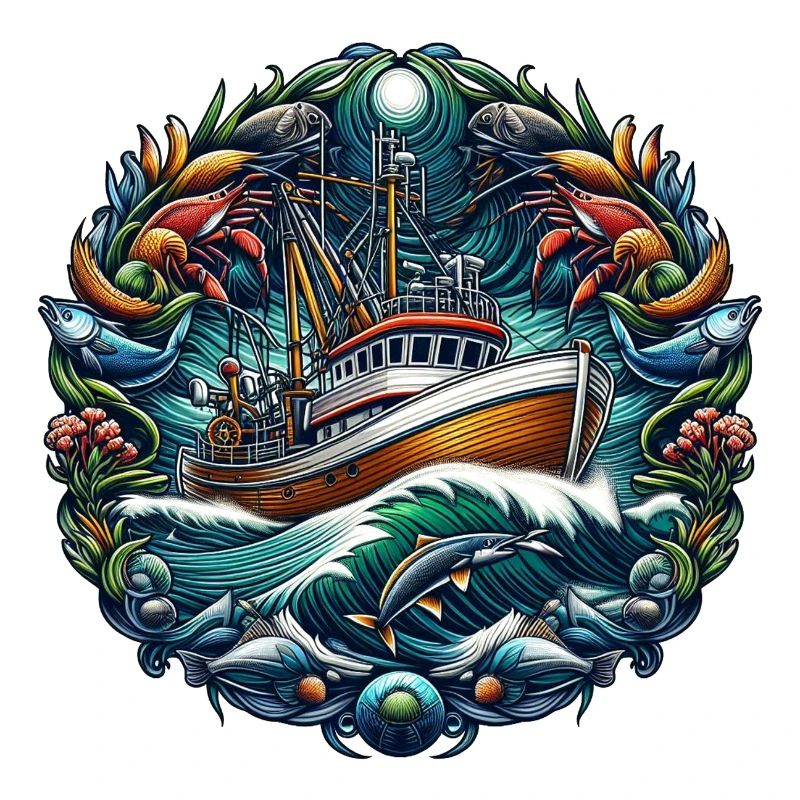 Bateau de pêche
