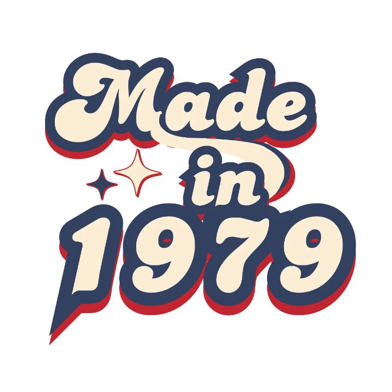 Made in 1979 Retro