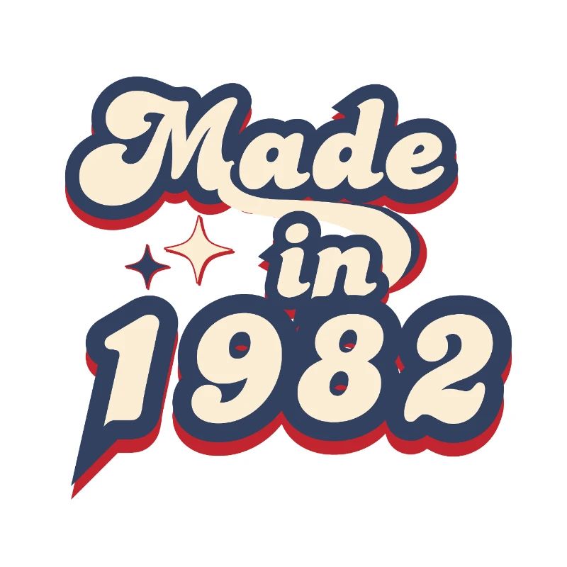 Made in 1982 Retro