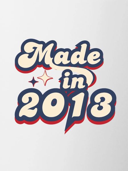Made in 2013 retro